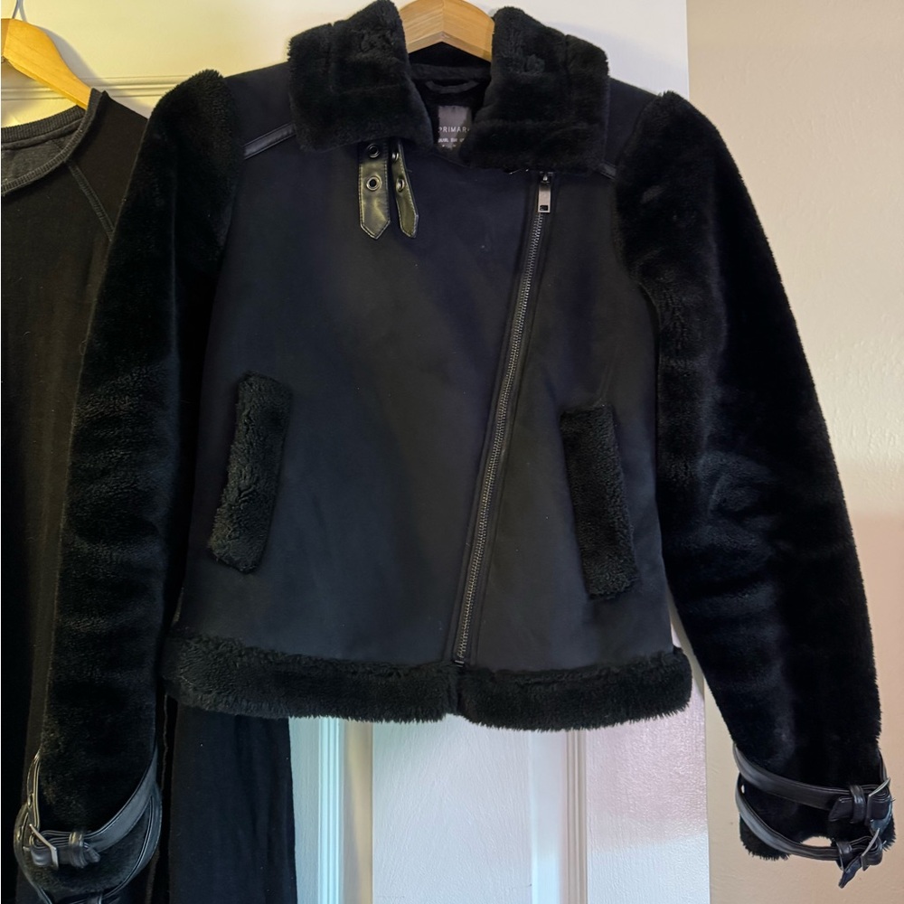 Primark Fur Moto Jacket